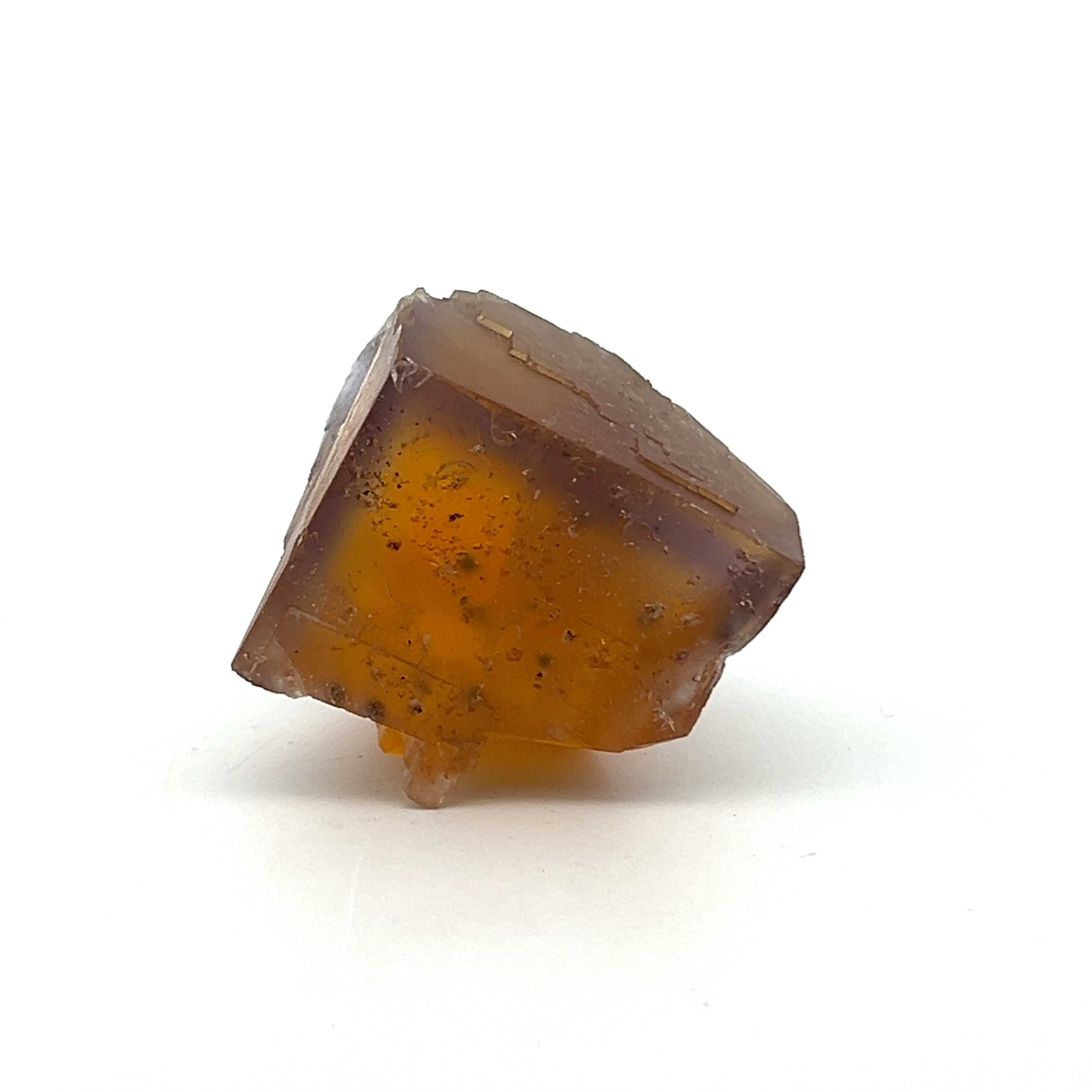 Fluorite with Chalcopyrite from Southern France