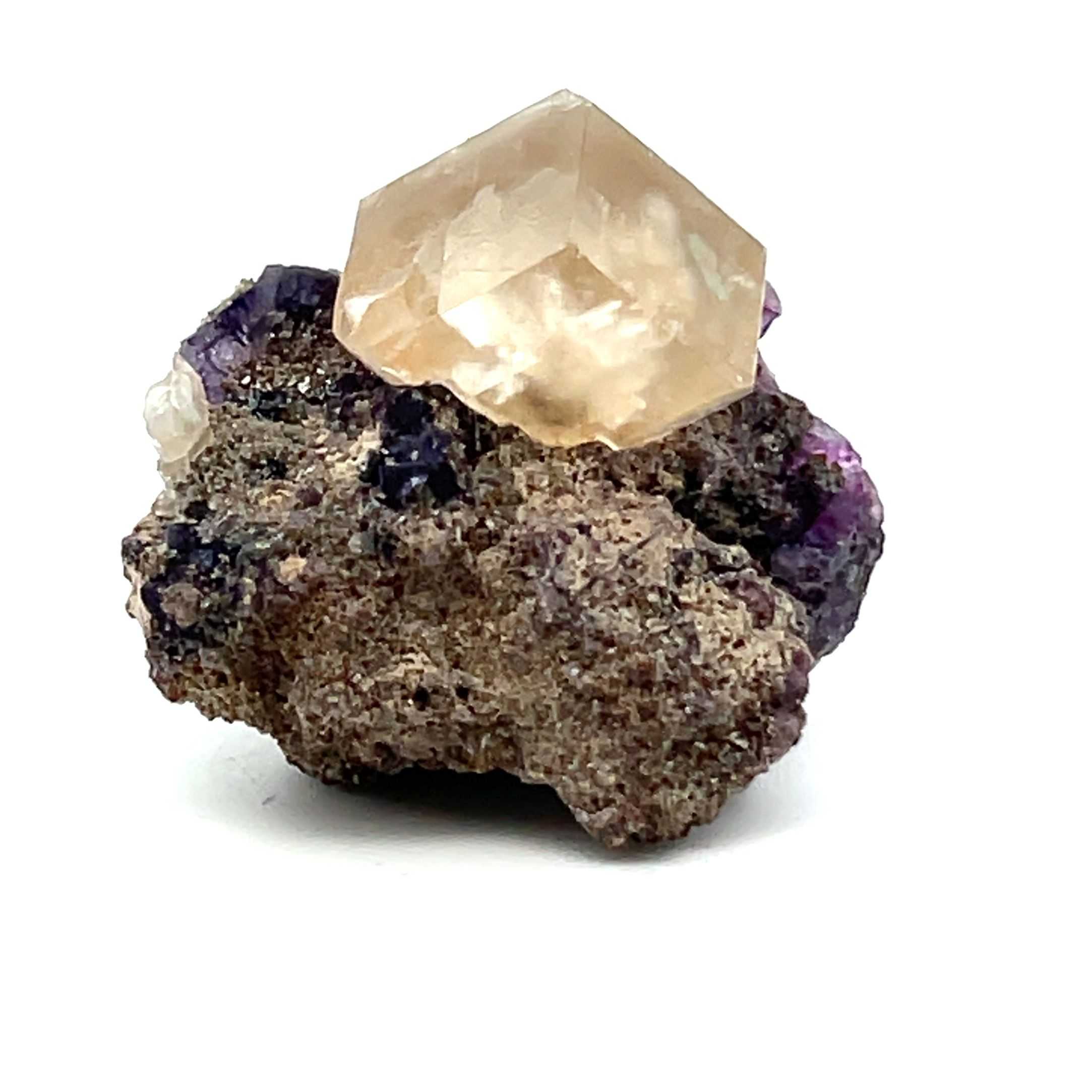 Denton Calcite with Fluorite