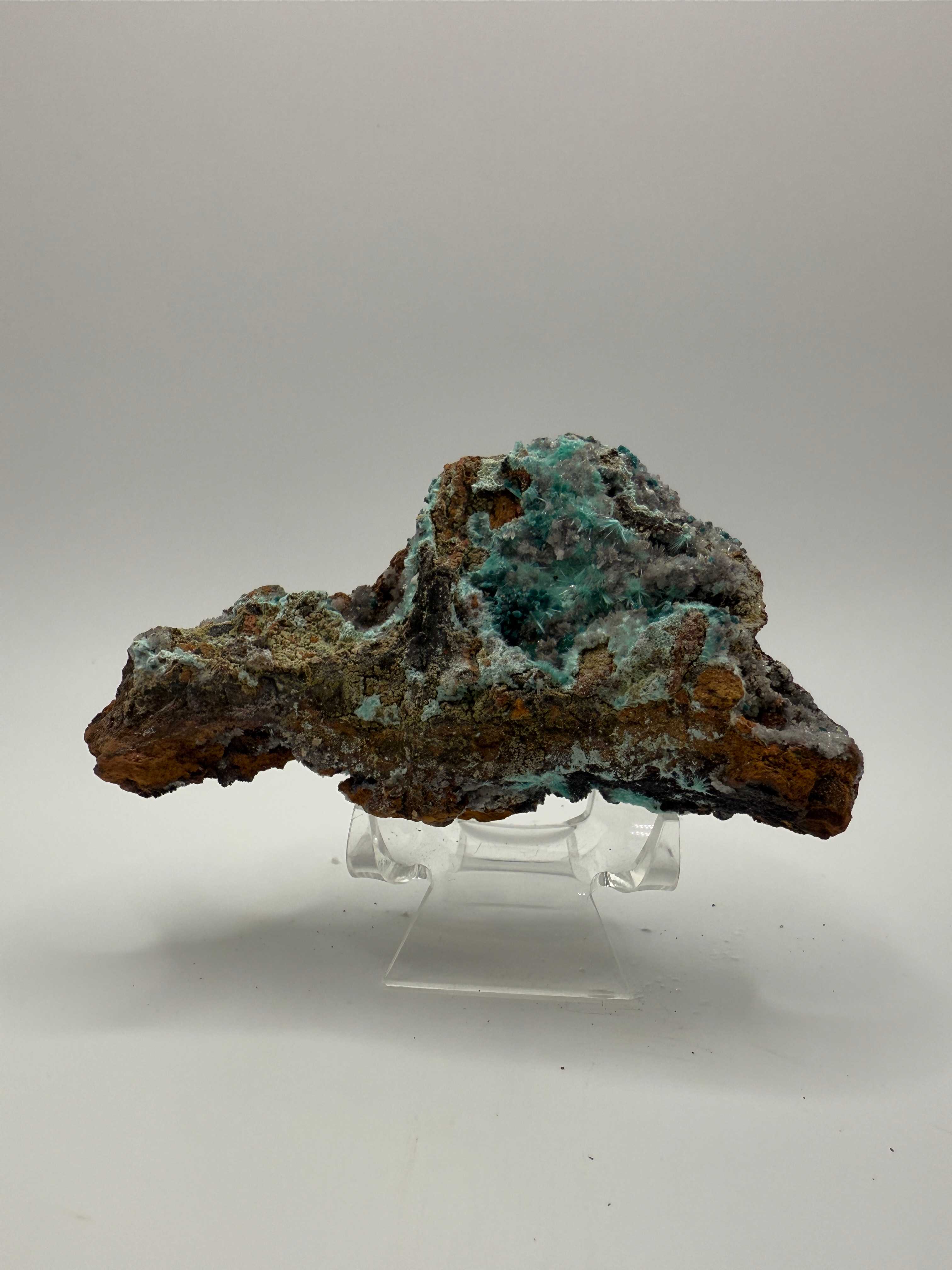 Rosasite and Plattnerite