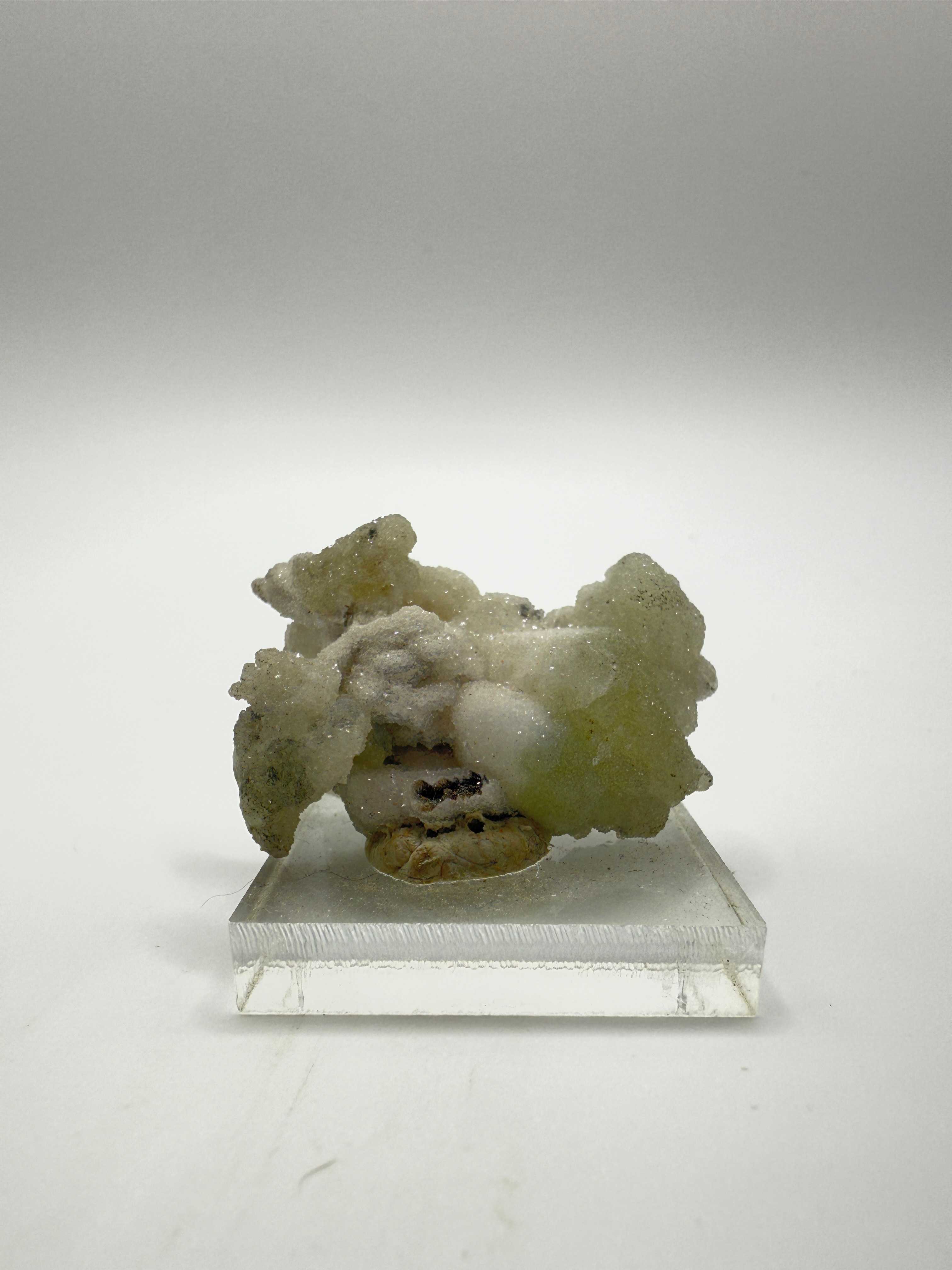 Stilbite on Datolite