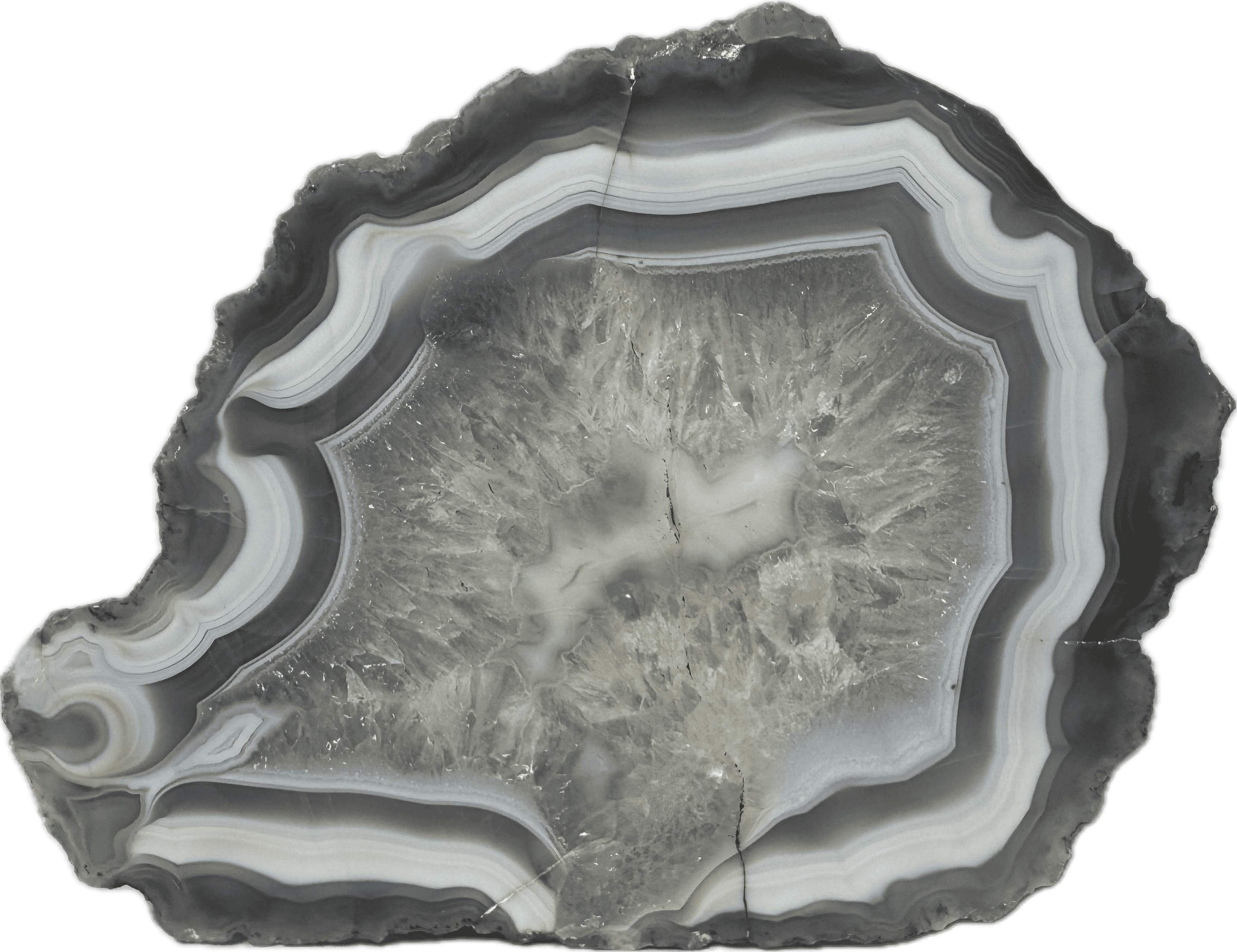 Polished Moroccan Agate