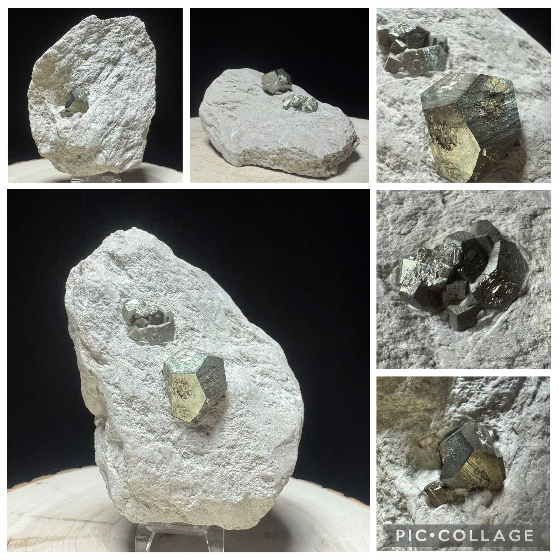 Spanish Pyrite on Marl