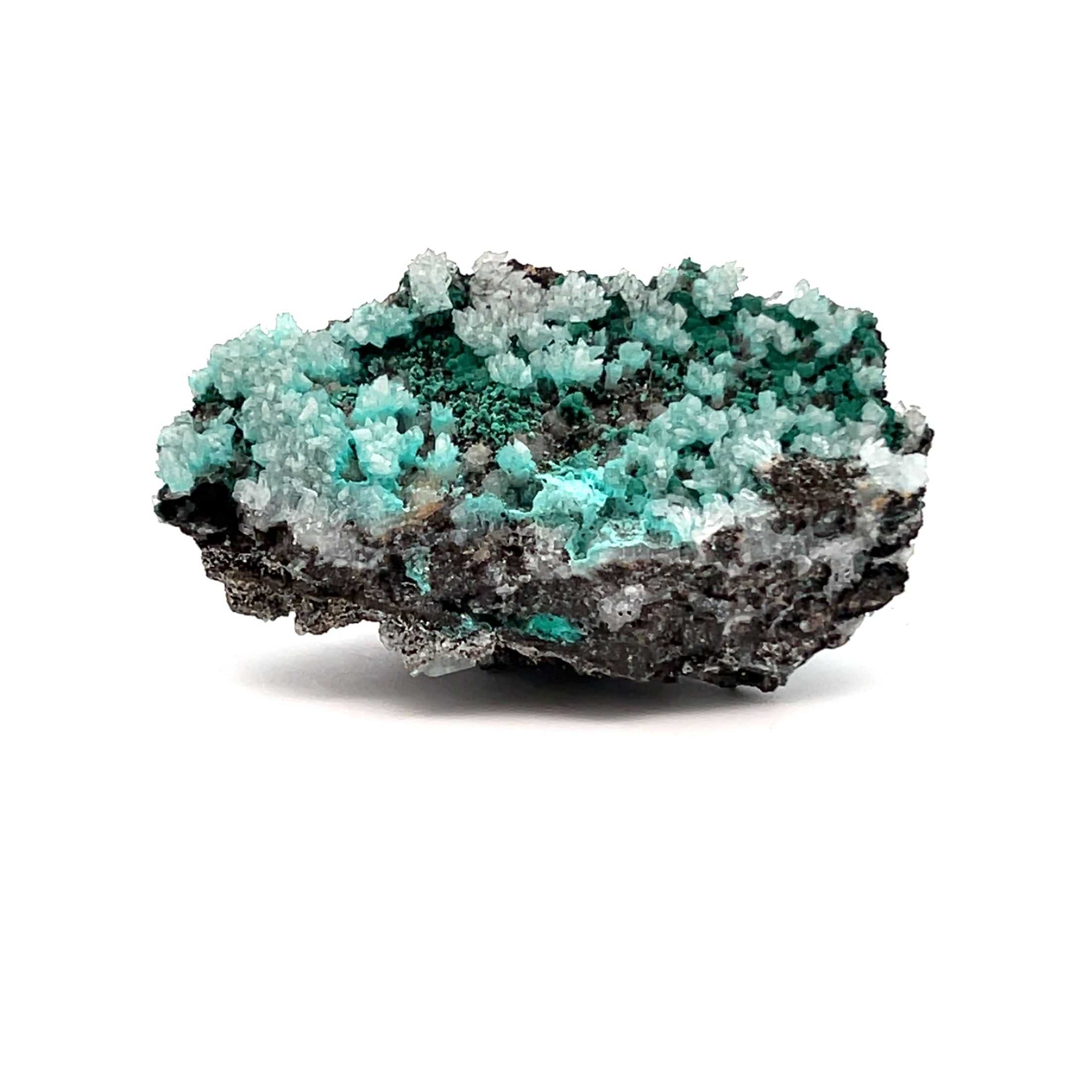 Hemimorphite & Malachite