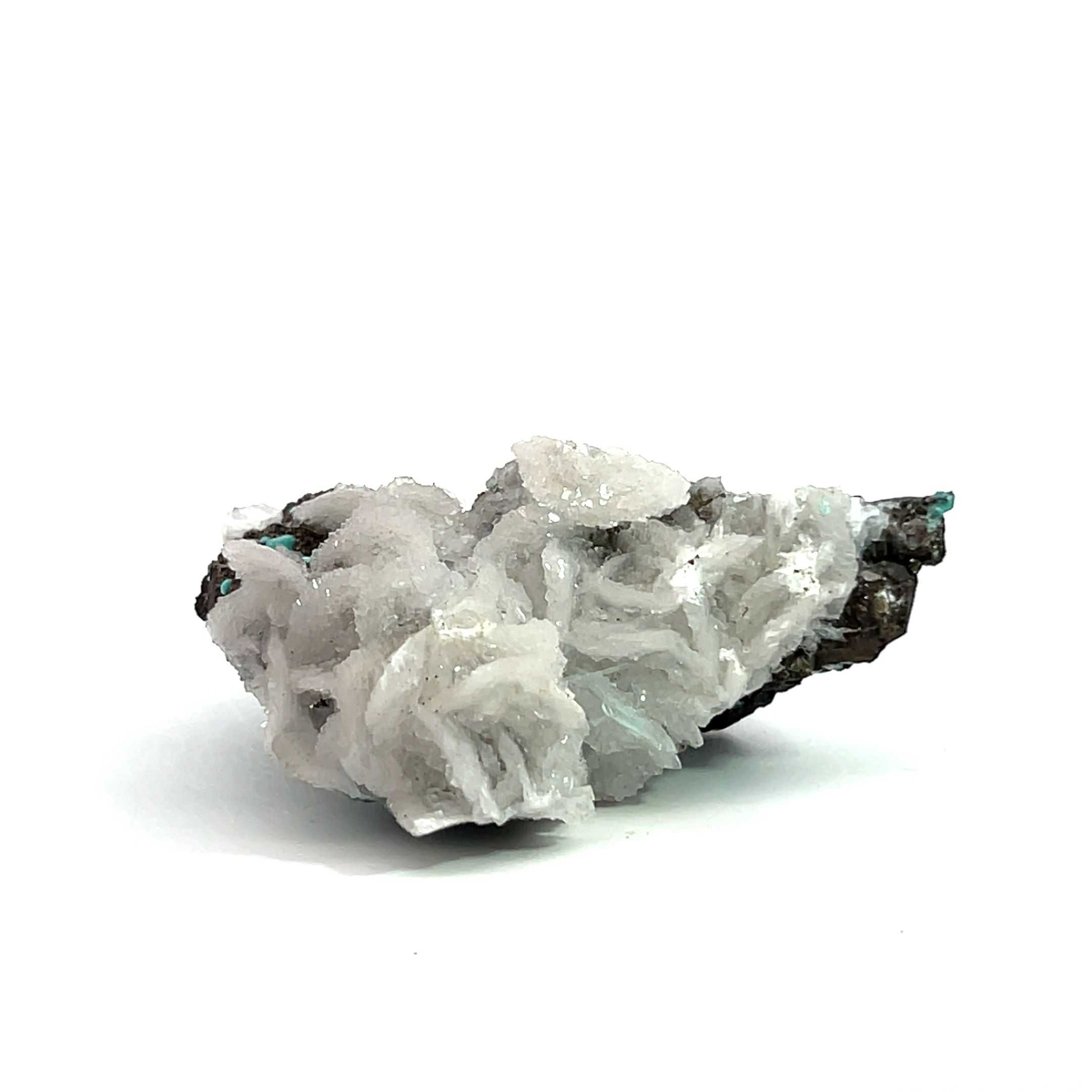 Calcite & Rosasite