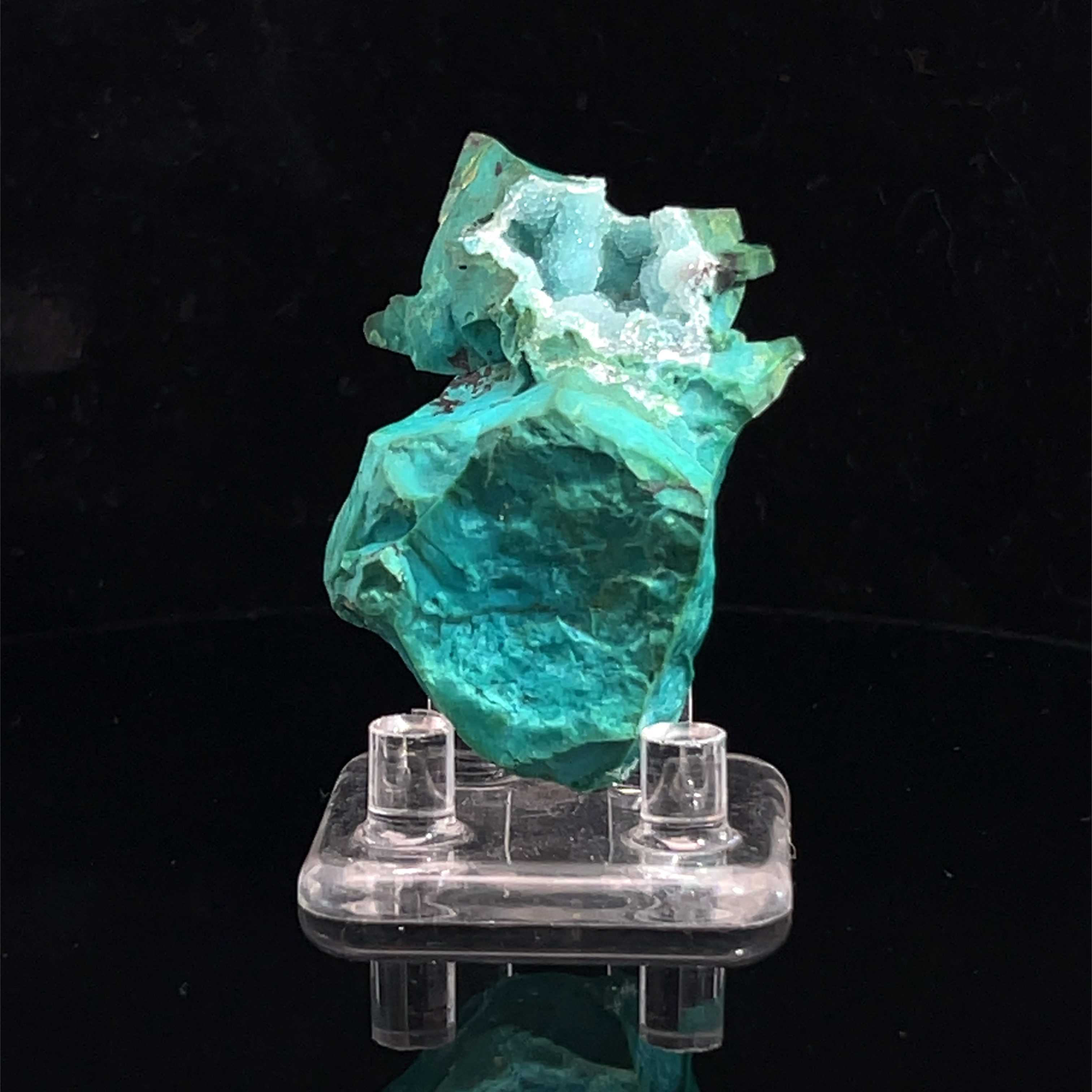 Chrysocolla and Quartz