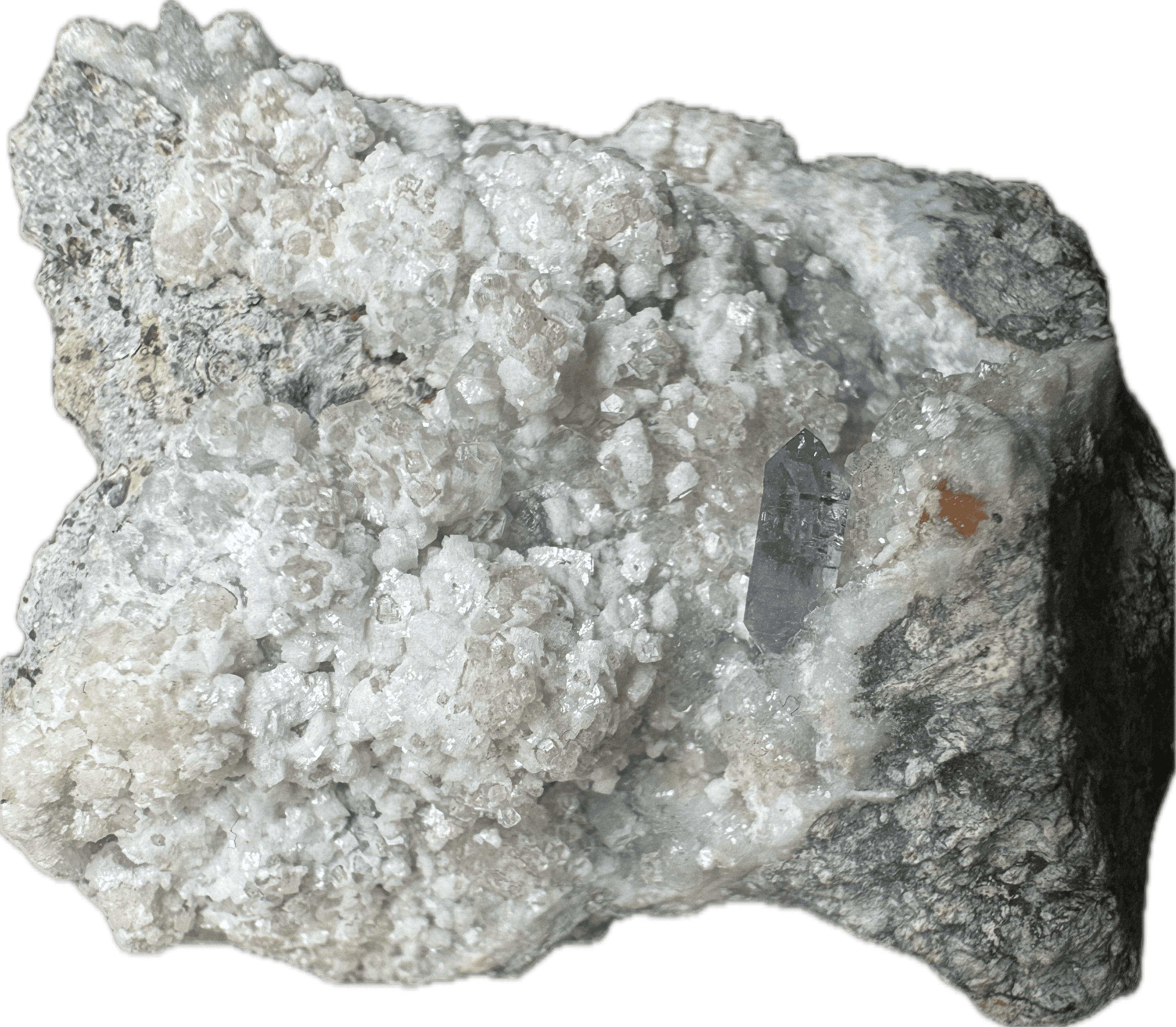Italian Terminated Amethyst in matrix 