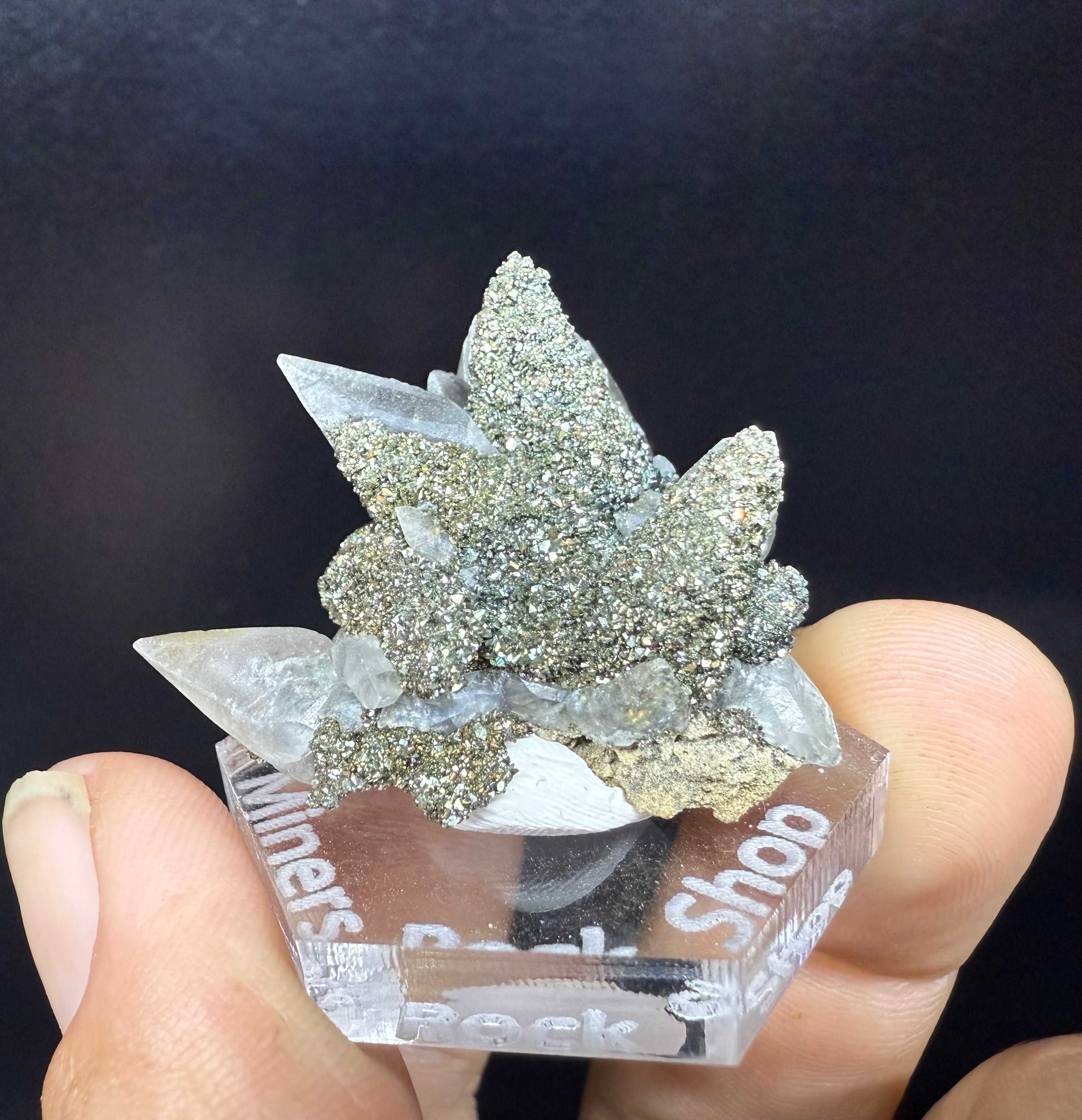 Calcite & Chalcopyrite