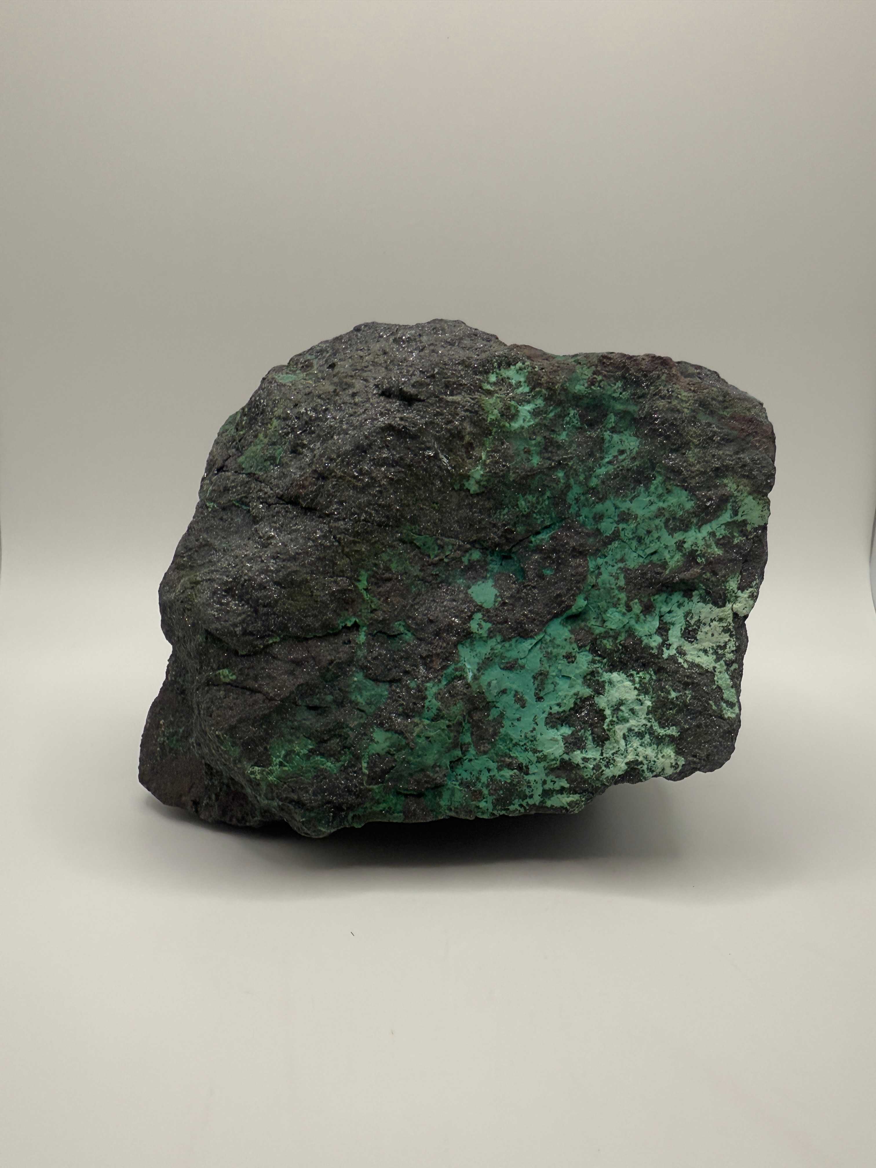 Specular Hematite Chrysocolla