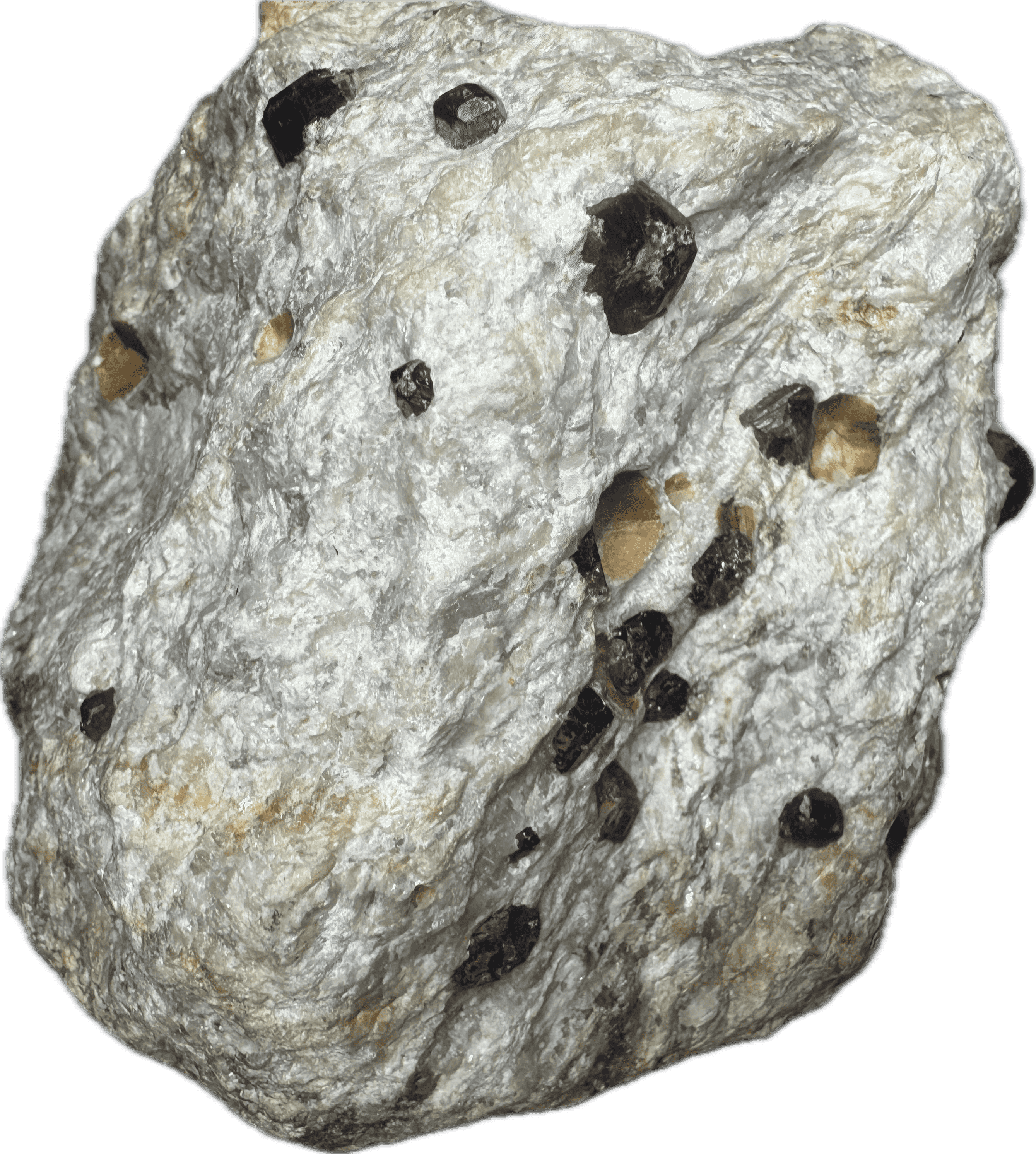 Garnets on Feldspar Host
