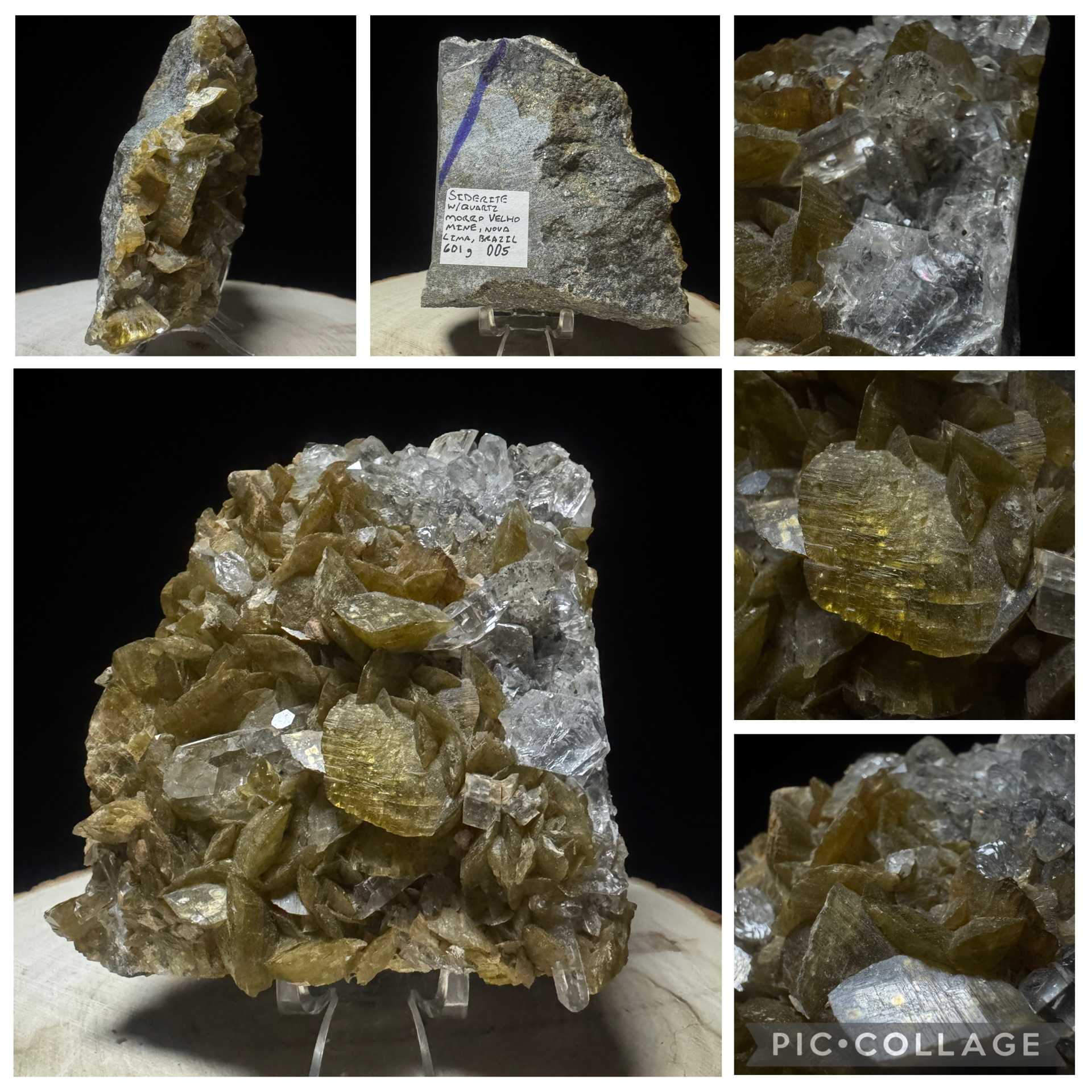 Brazilian Siderite and Quartz
