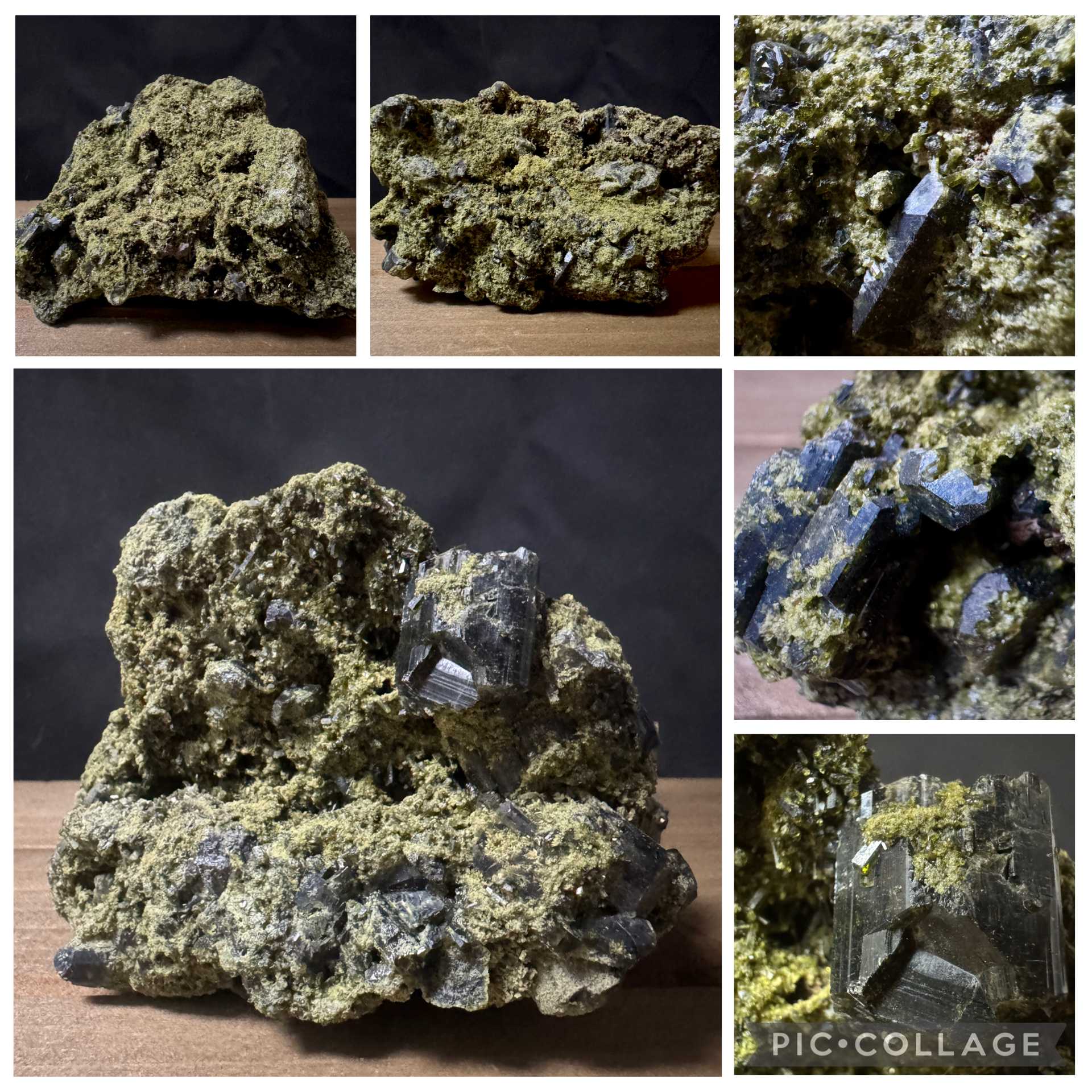 Mexican Epidote Cluster