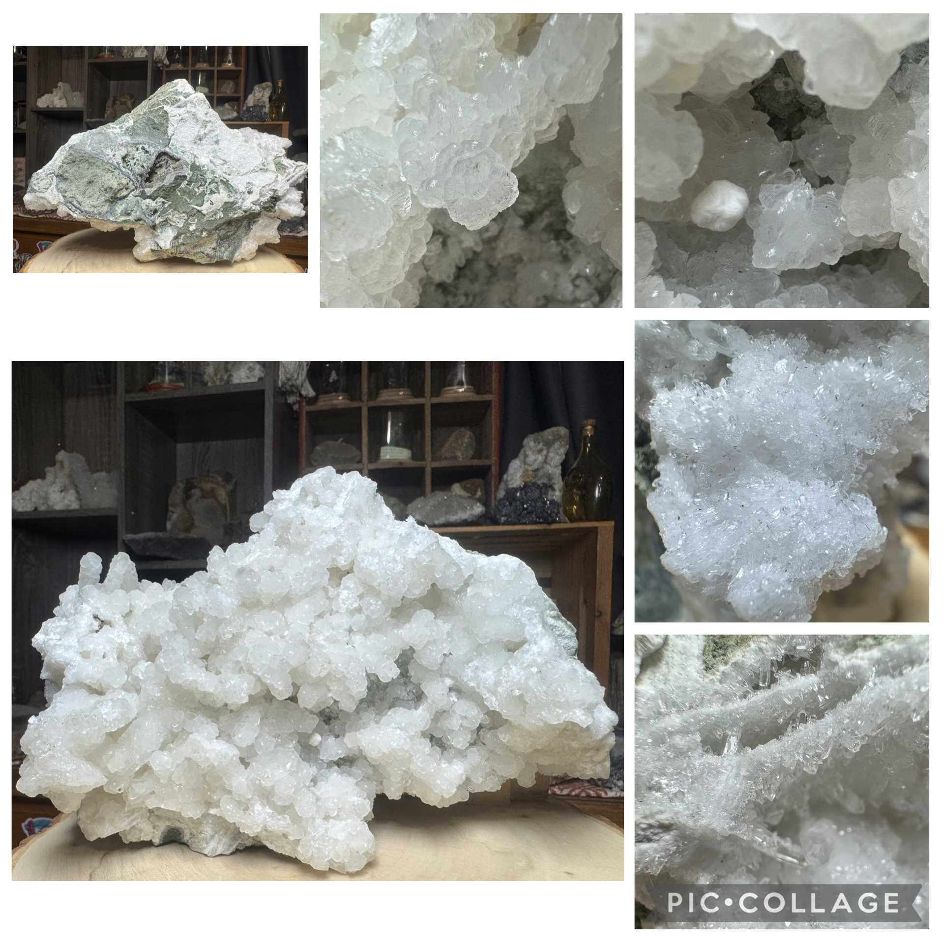 Apophyllite Crystal Cluster