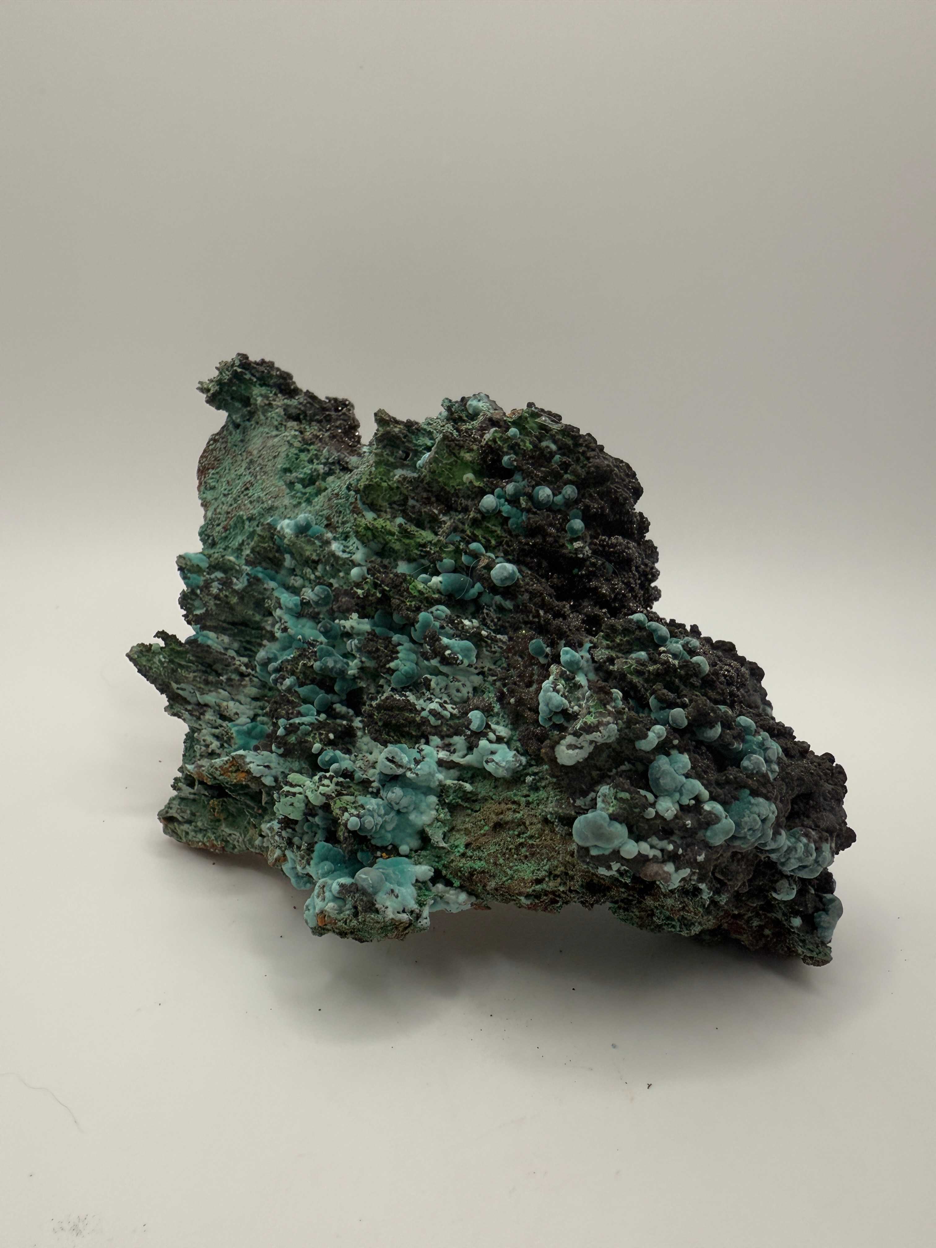Rosasite and Plattnerite