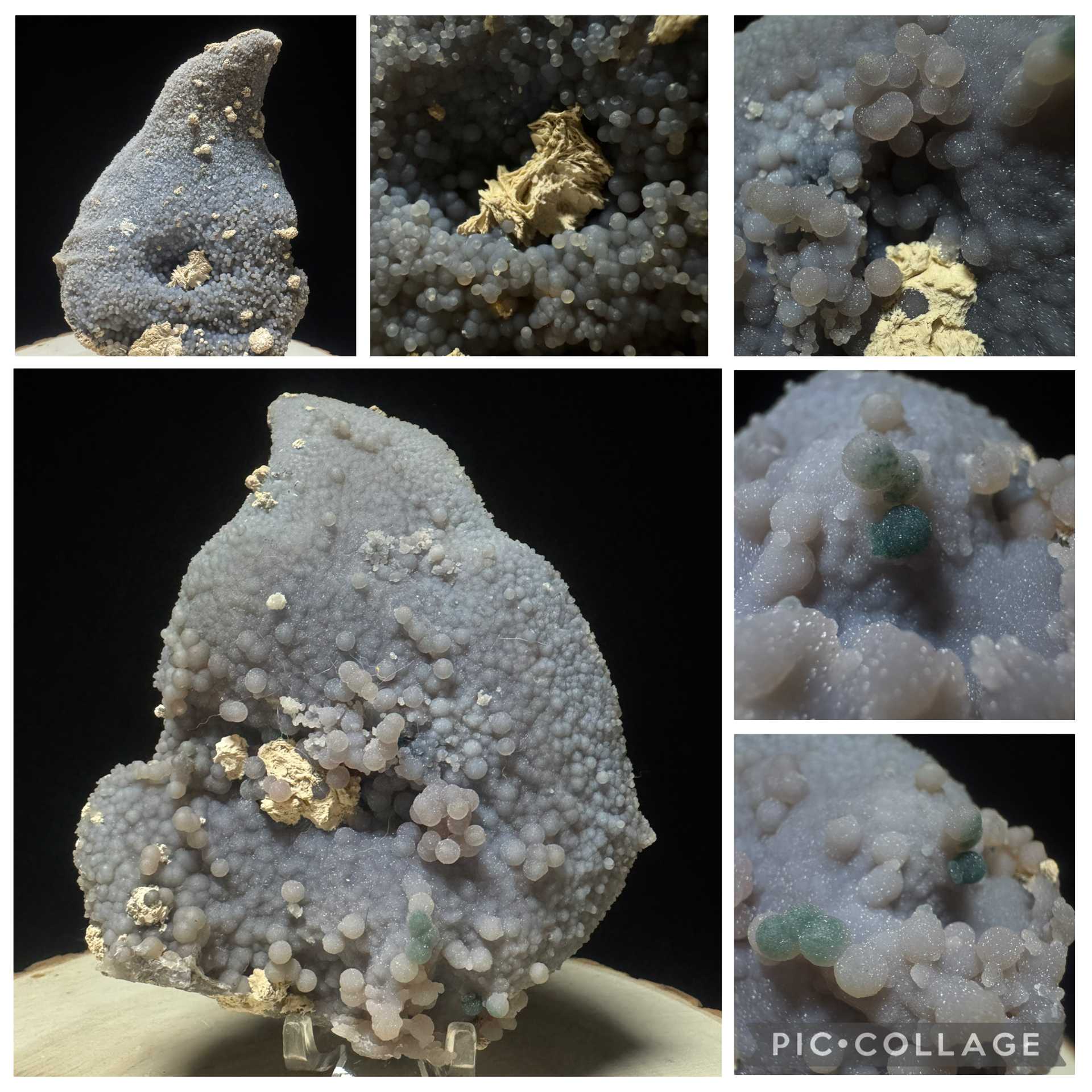 Indonesian Purple Botryoidal Chalcedony 
