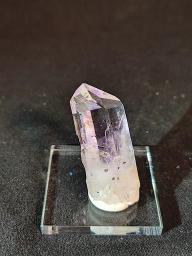 Amathyst with purple shadow