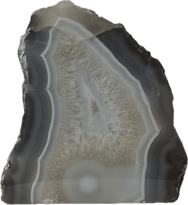 Standing Polished Moroccan Agate