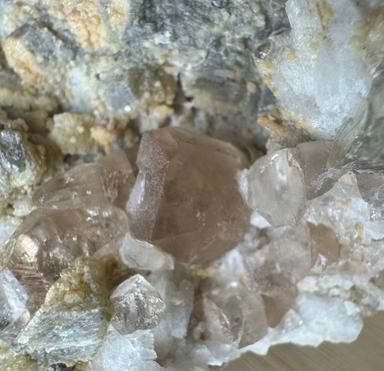 Pakistani Topaz Crystals on Albite Matrix