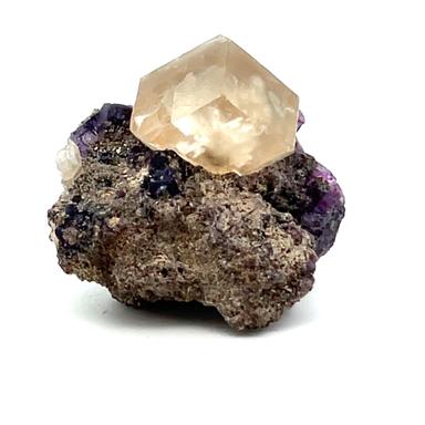 Denton Calcite with Fluorite