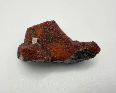 Andradite on hematite