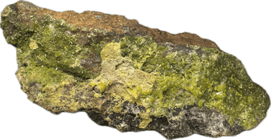 DRC Pyromorphite on host matrix 