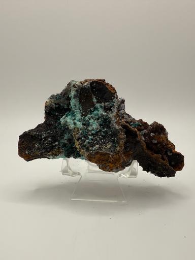 Rosasite and Plattnerite
