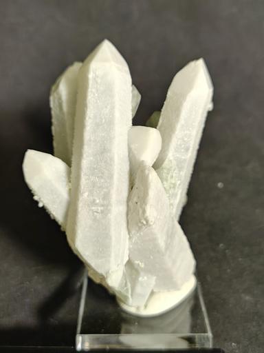 Candle Quartz with Fluorite