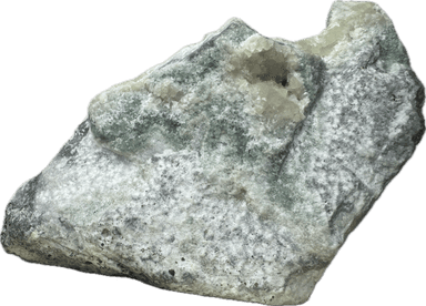Fluorescent Aragonite w/ Pyrite
