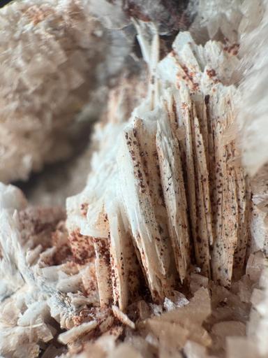 Moroccan Pink Dolomite w/ Baryte and minor Vanadinite 