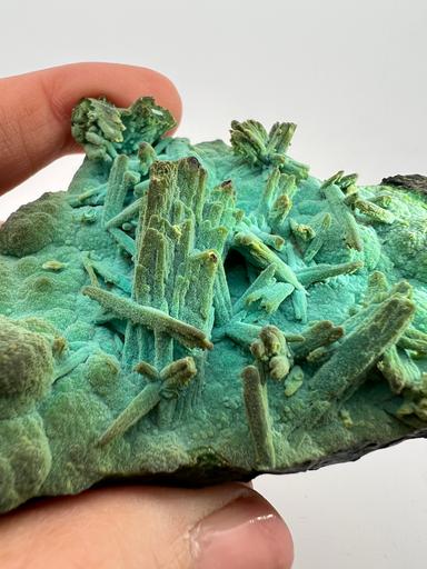 Chrysocolla ps. Selenite