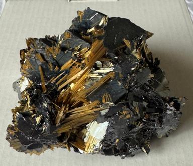 Rutile on Hematite