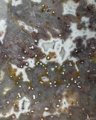 Polished Standing Moroccan Jasper/Agate