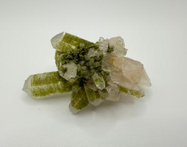 Epidote on Quartz