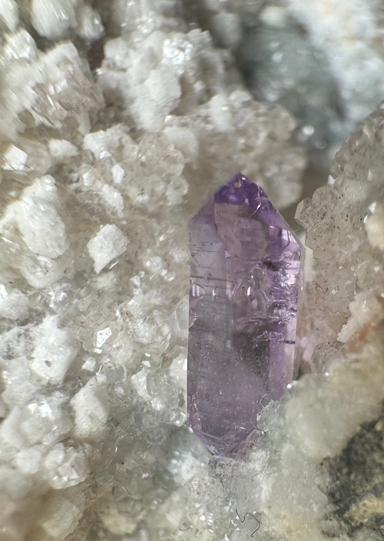 Italian Terminated Amethyst in matrix 