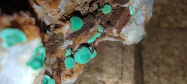 Perfect Malachite from Neubulach Blackforest