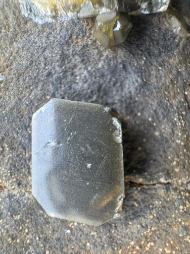 Czechoslovakian Radium bearing Baryte Crystals on Host