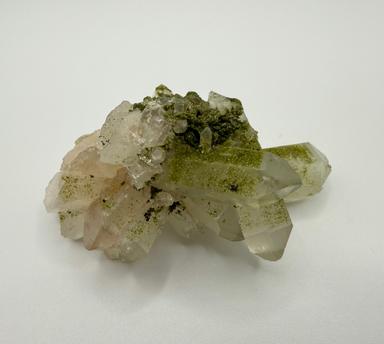 Epidote on Quartz