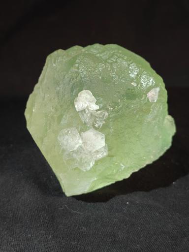 Window Fluorite with Calcite