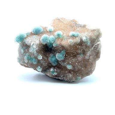 Quartz and Botryoidal Malachite