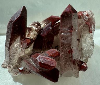 Hematite on  Quartz
