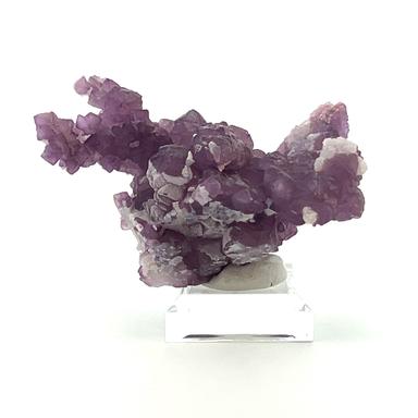 Second Chance Fluorite over Quartz