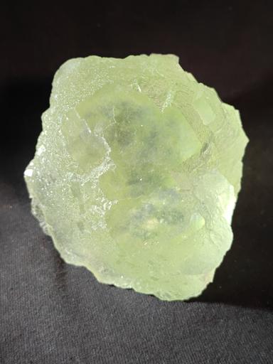 Window Fluorite with Calcite