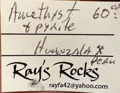 Amethyst & Pyrite