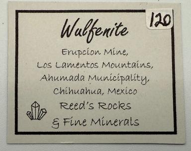 Wulfenite