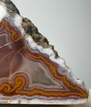Cut and Polished Moroccan Agate