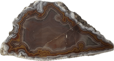 Cut and Polished Moroccan Agate
