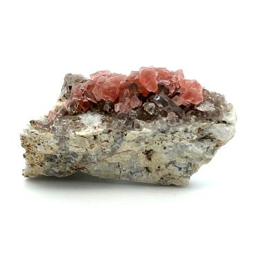 Pink Fluorite and Smoky Quartz