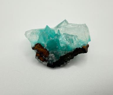 Aurichalcite included Calcite