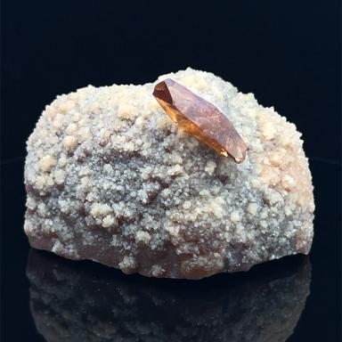 Baryte on Calcite