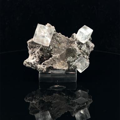 Fluorite with Pyrite and Quartz
