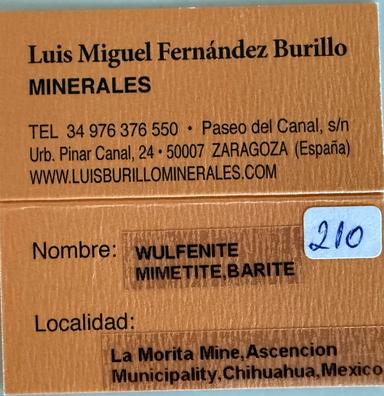 Wulfenite & Mimetite